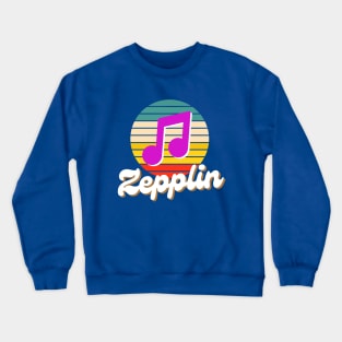RETRO LED MUSIC ZEPPLIN Crewneck Sweatshirt